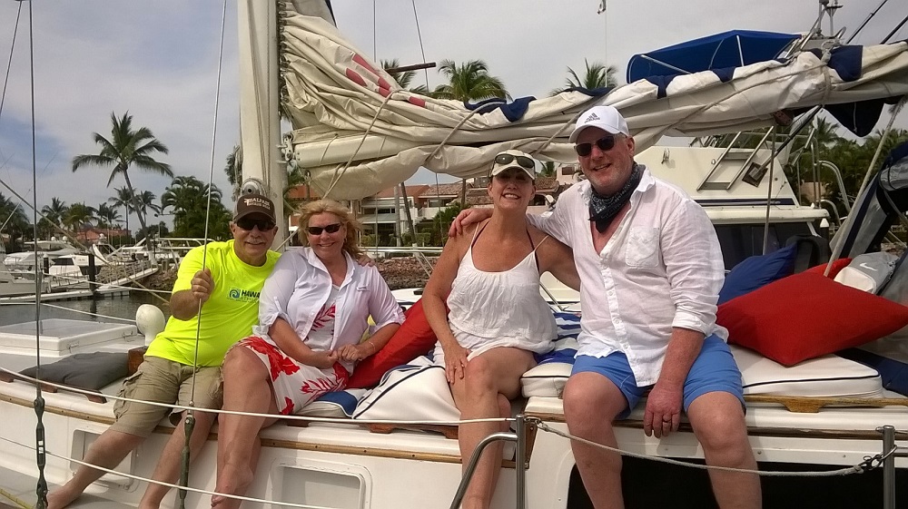 Otro hermoso dia veleando en la costa Mexicana